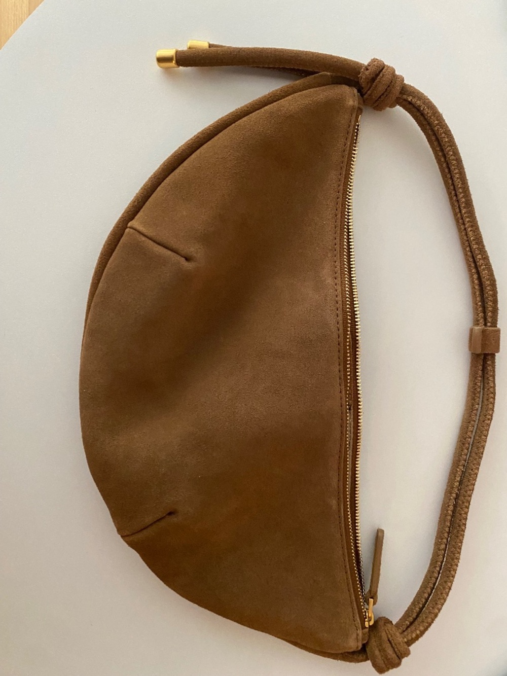 Suede bag